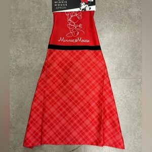 Disney Minnie Mouse Black & Red Apron